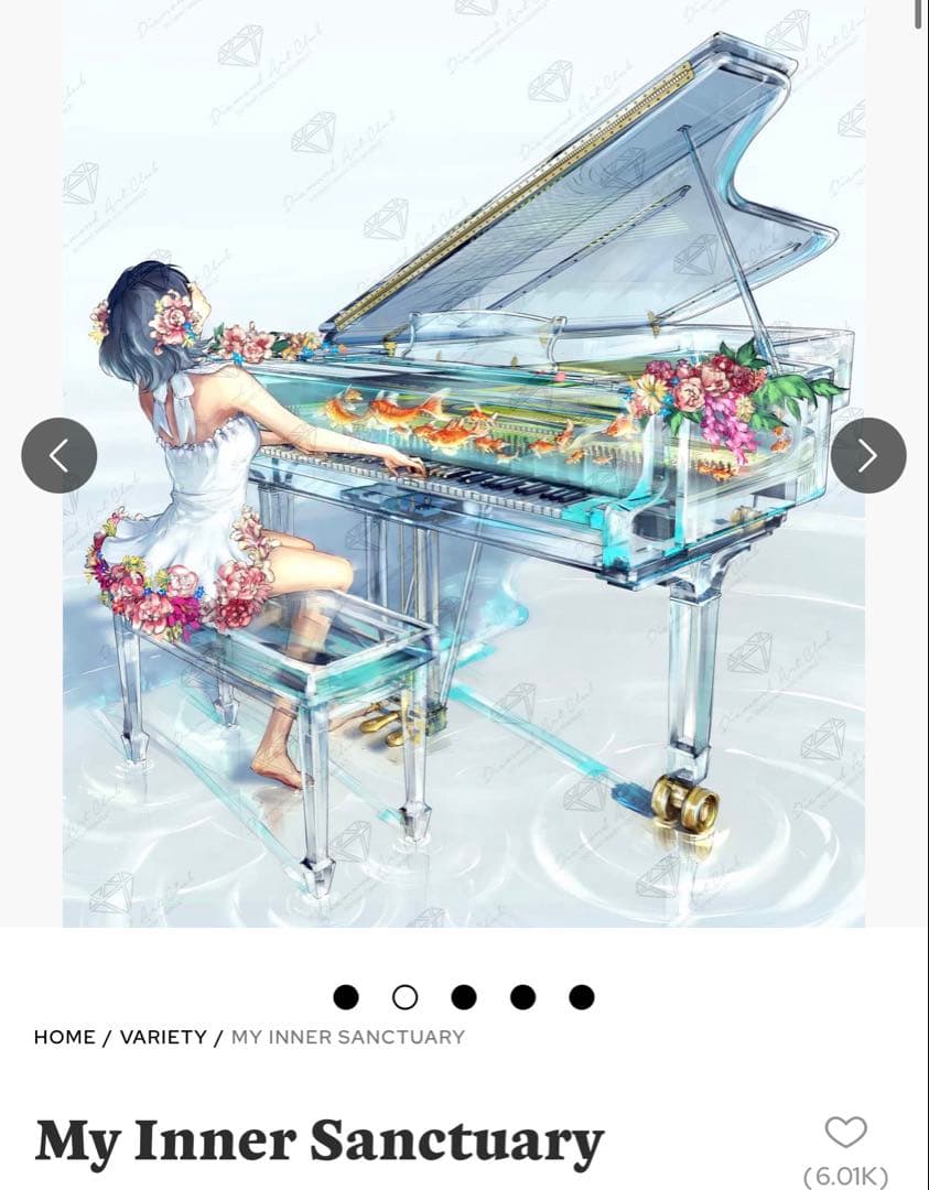 DAC ダイヤモンドアートクラブ My Inner Sanctuary