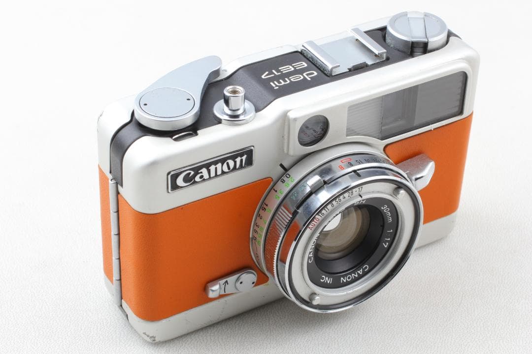 整備済 並品】オーカー色 Canon Demi EE17露出計不良 #1369 - メルカリ