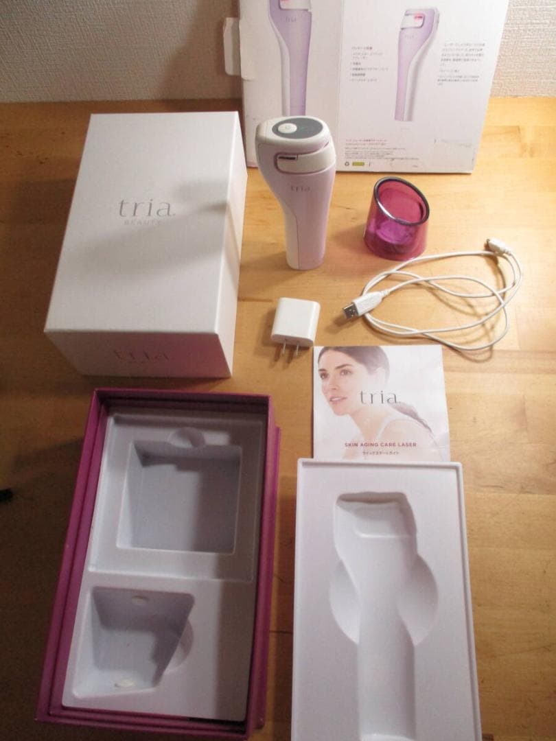 tria トリア　スキンエイジングケアレーザー　動作確認済み Amazon.co.jp: トリア・スキン エイジングケアレーザー レーザー美顔器