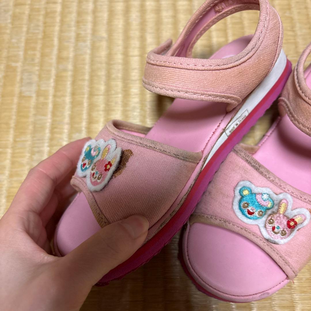 メゾピアノ♡ミミポポ サンダル - メルカリ