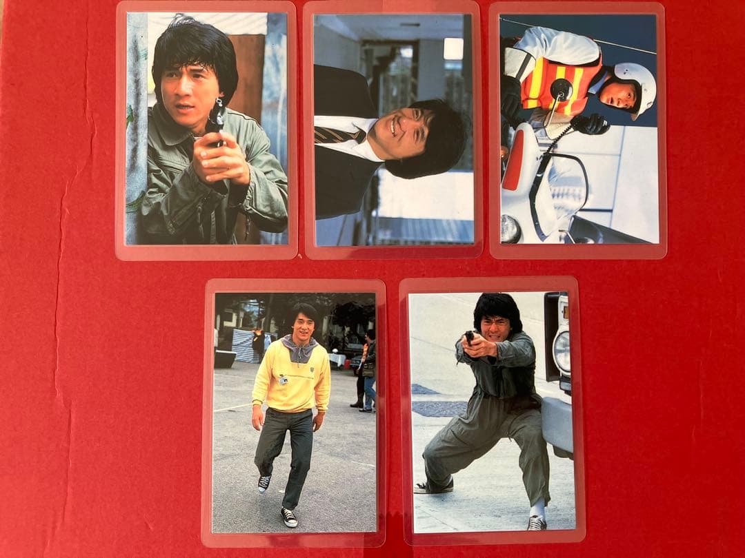 ジャッキーチェーン ラミネートカード 当時劇場グッズ ラミカ 27枚