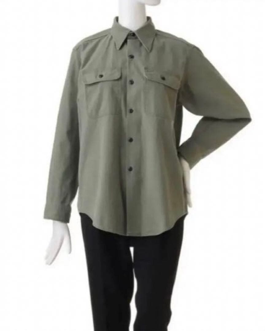 マディソンブルー カーキ ハンプトン バックサテンシャツ - メルカリ