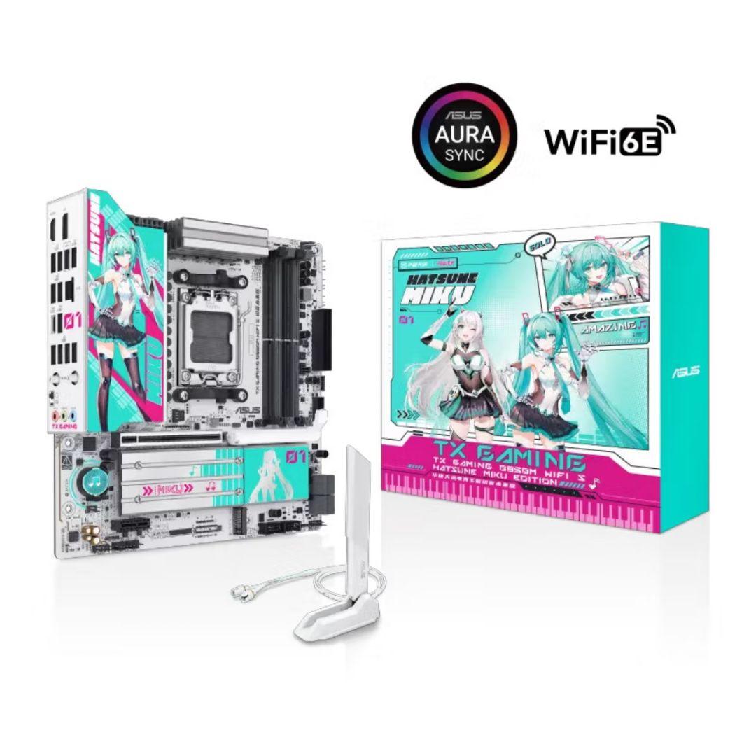 ASUS TX Gaming B850 初音ミクコラボマザーボード - メルカリ