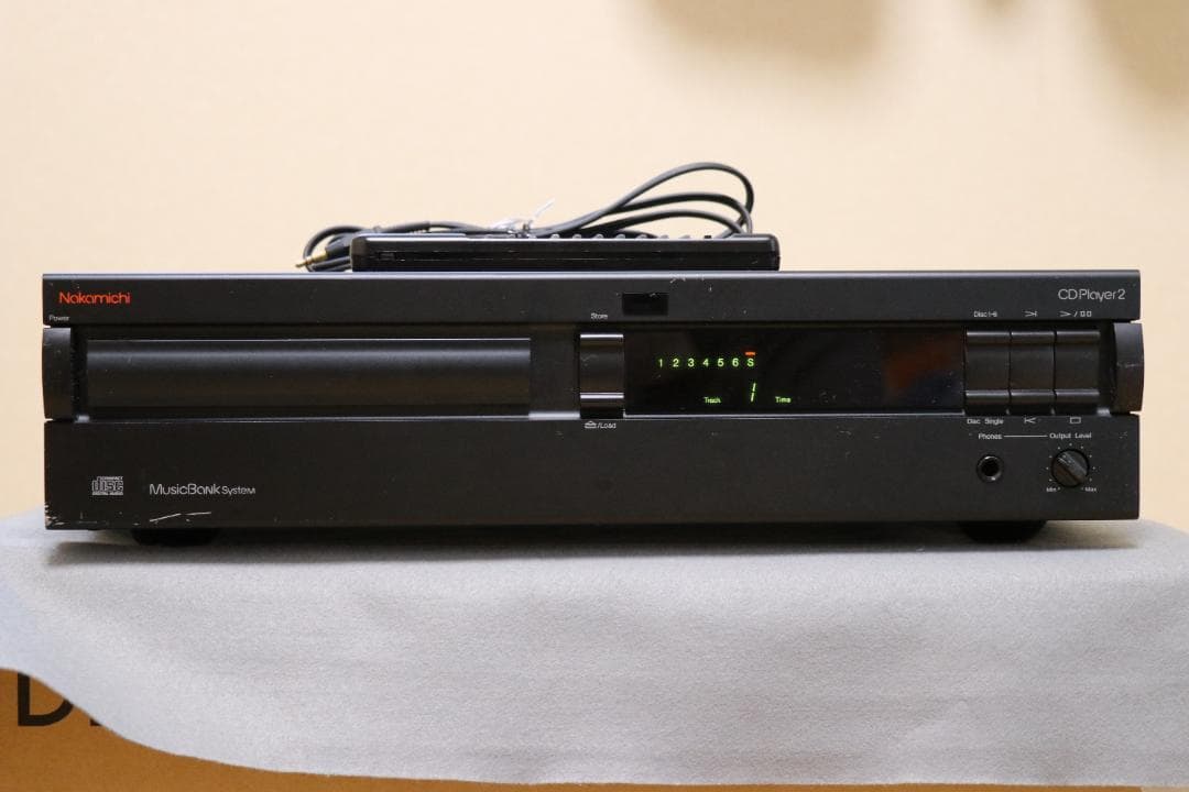ナカミチ リモコン+CD Player2でカセットデッキ操作可能 - メルカリ
