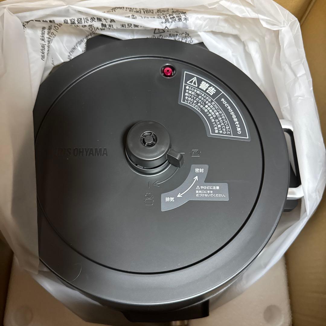 新品未使用 アイリスオーヤマ 電気圧力鍋 PMPC-MA4 ブラック IRIS OHYAMA（アイリスオーヤマ） 電気圧力鍋 圧力鍋 鍋 口コミ 4L 多