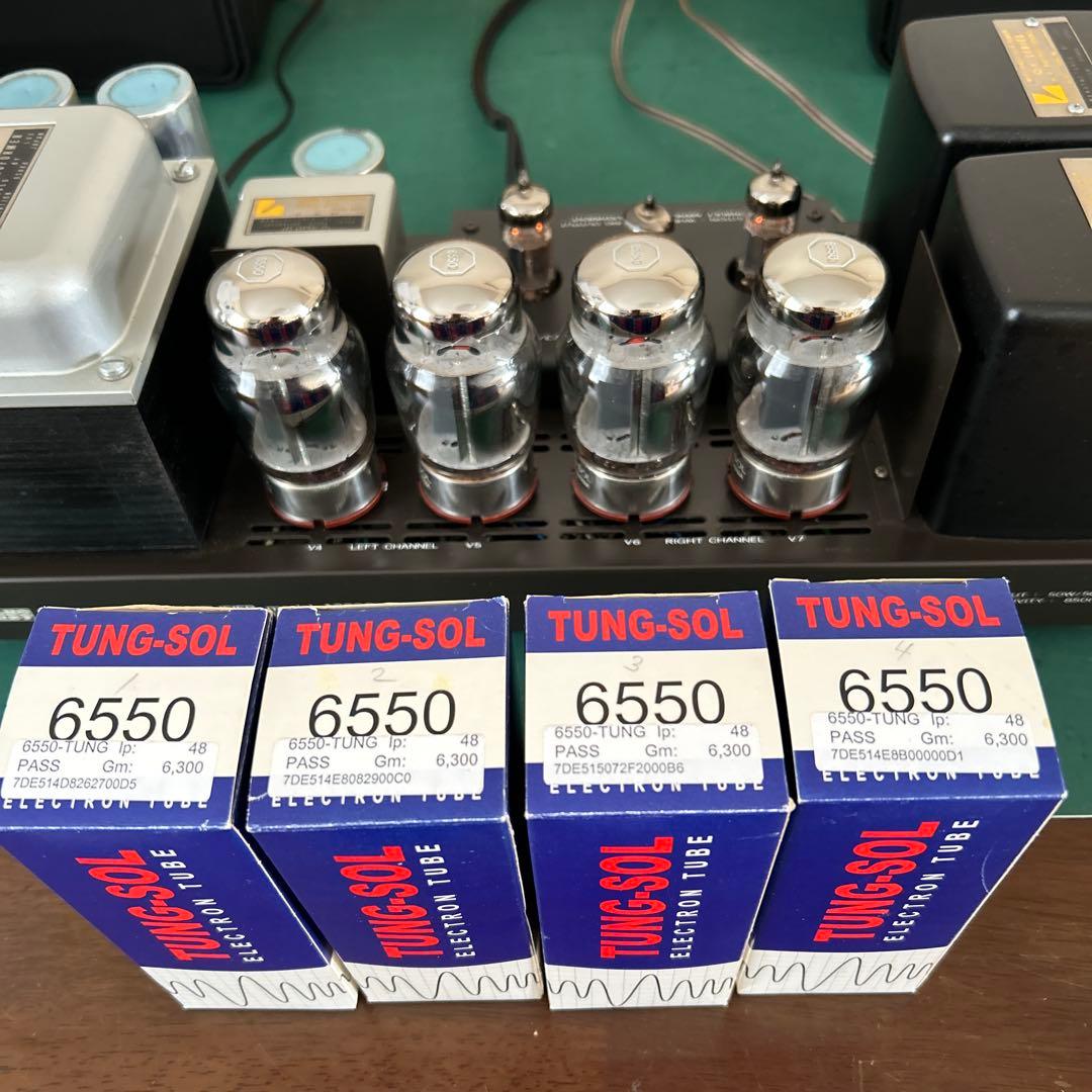 LUXKIT A3600+TUNG-SOL 6550 +LUX 8045G付属 - メルカリ