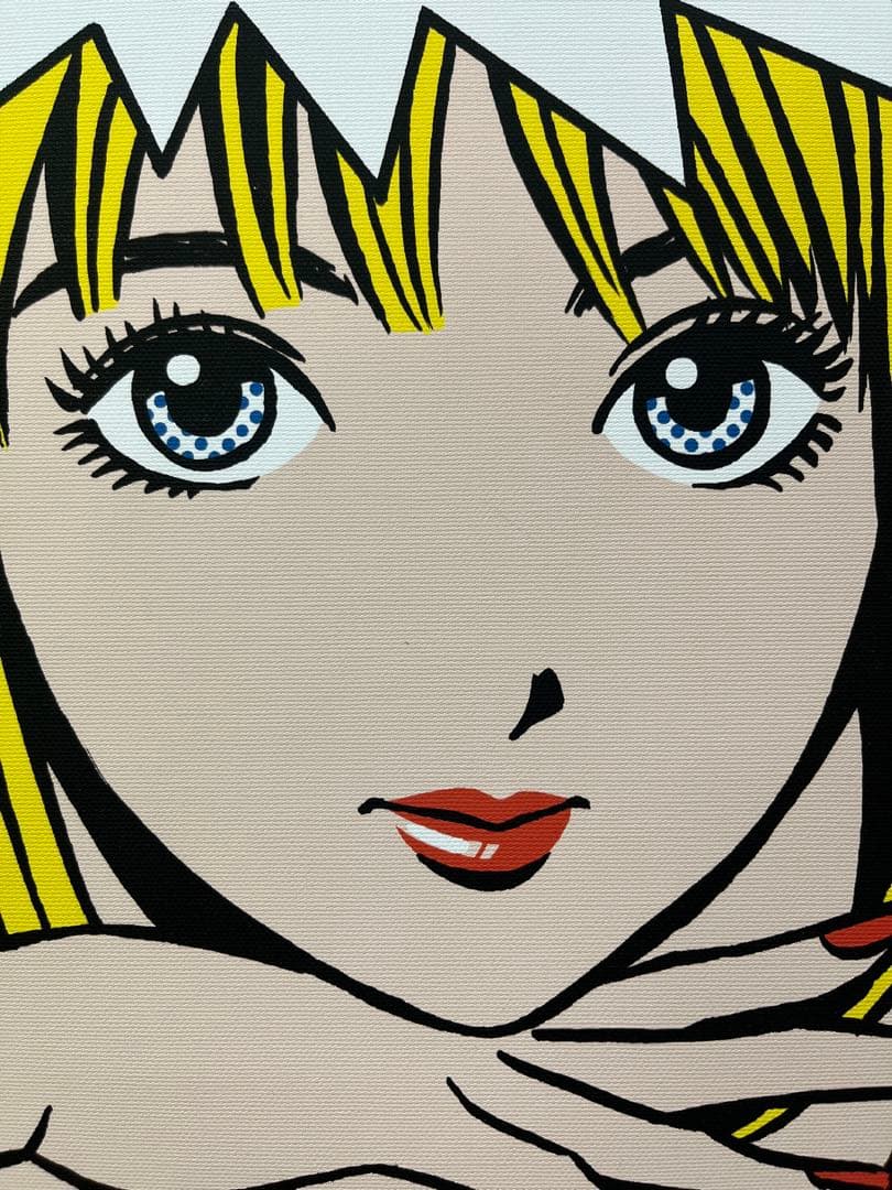 江口寿史 「ストップ‼︎ひばりくん」キャンバスアート 銀杏boyz - メルカリ