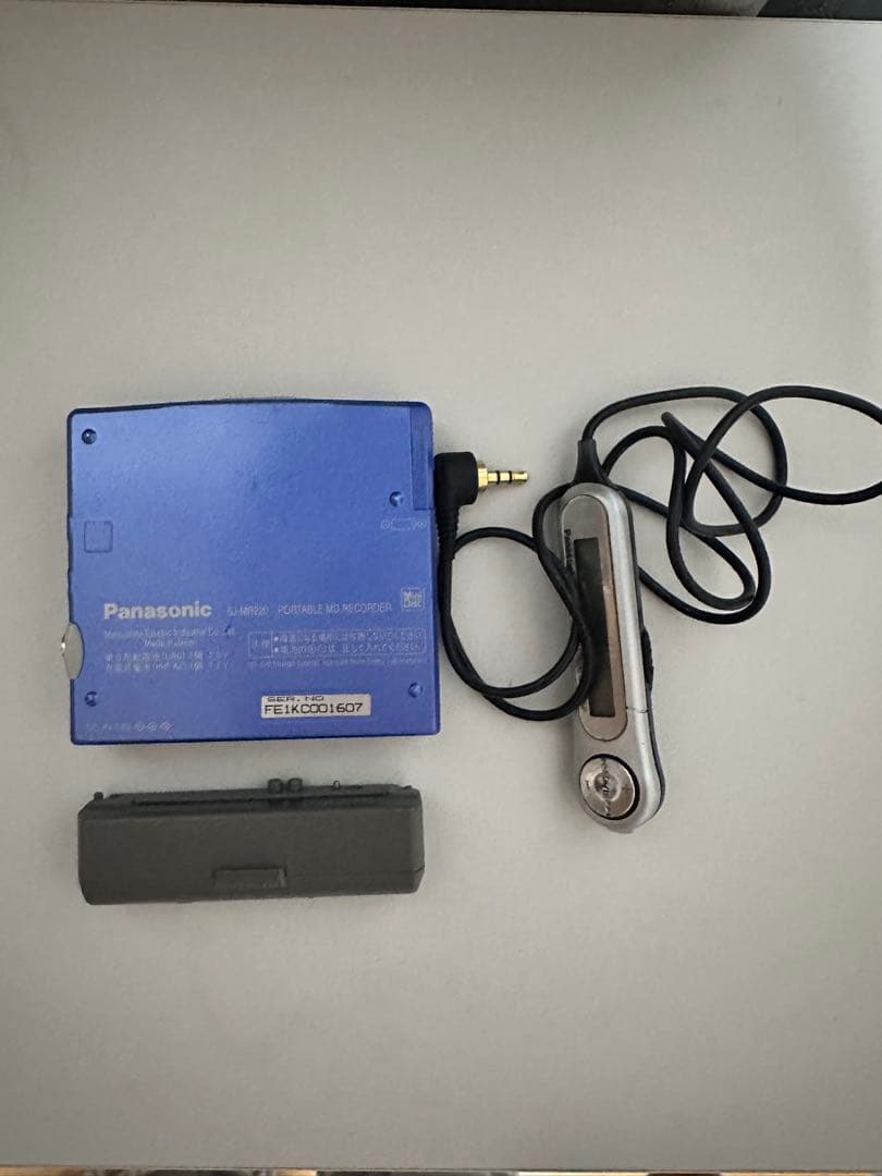 Panasonic ポータブルMDプレーヤー 再生動作確認済み - メルカリ