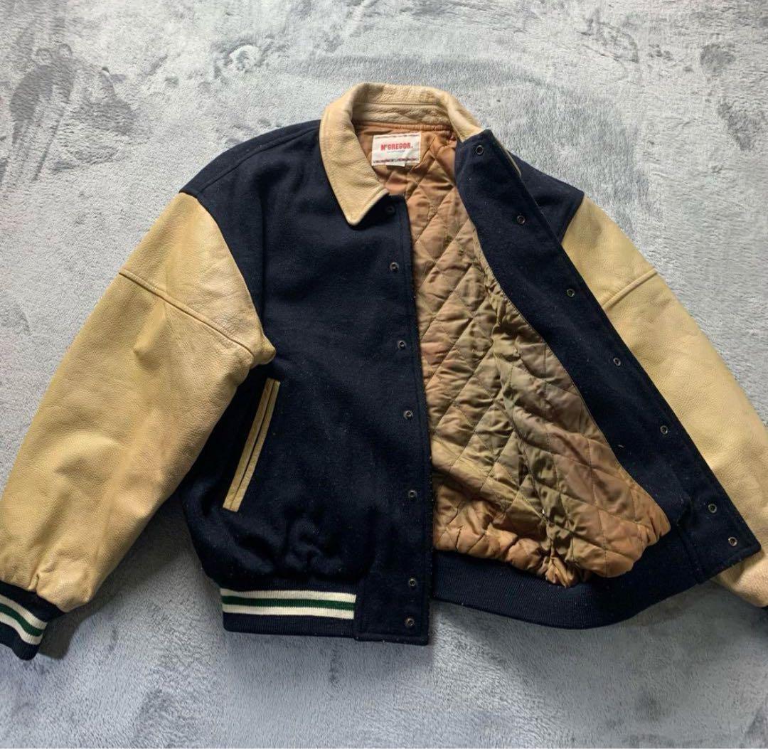 マクレガー McGREGOR スタジャン 袖レザー ヴィンテージ - メルカリ