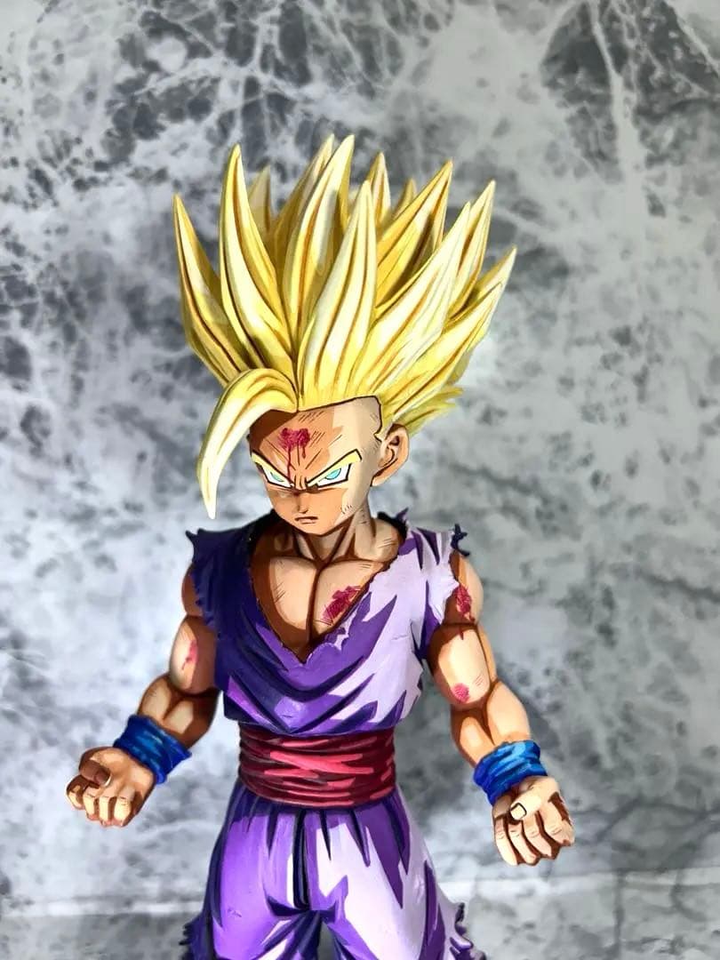 ドラゴンボール 超サイヤ人2孫悟飯 MSP リペイント フィギュア 二次元