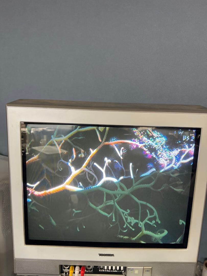 動作品】 東芝 ブラウン管テレビ 21インチ 21FFG03リモコン付き - メルカリ
