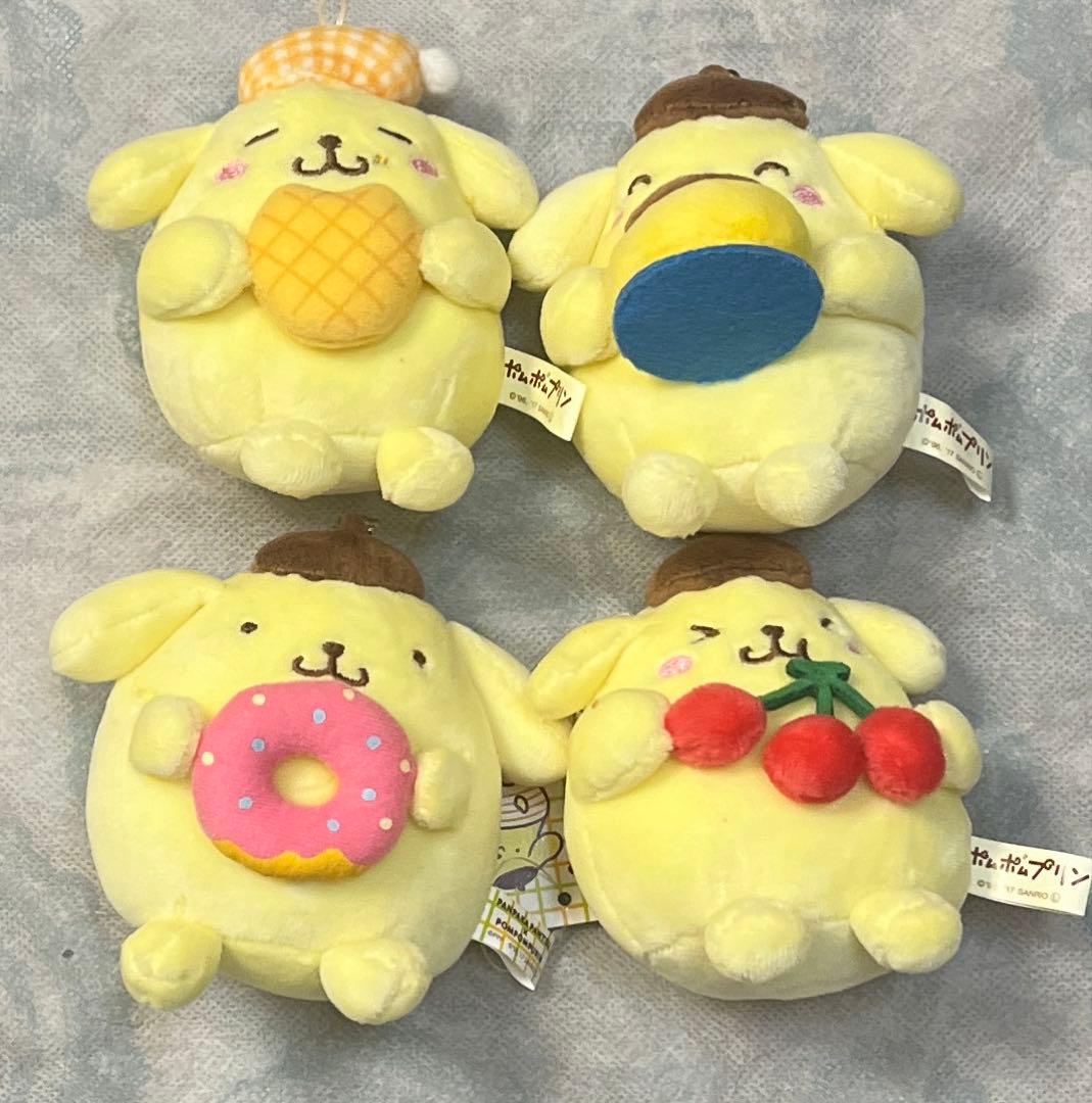 【新品・未使用】ポムポムプリン　マスコット　詰め合わせセット 久しぶりのハッピーセット🍔🥤 全部可愛い、第二弾も楽しみ