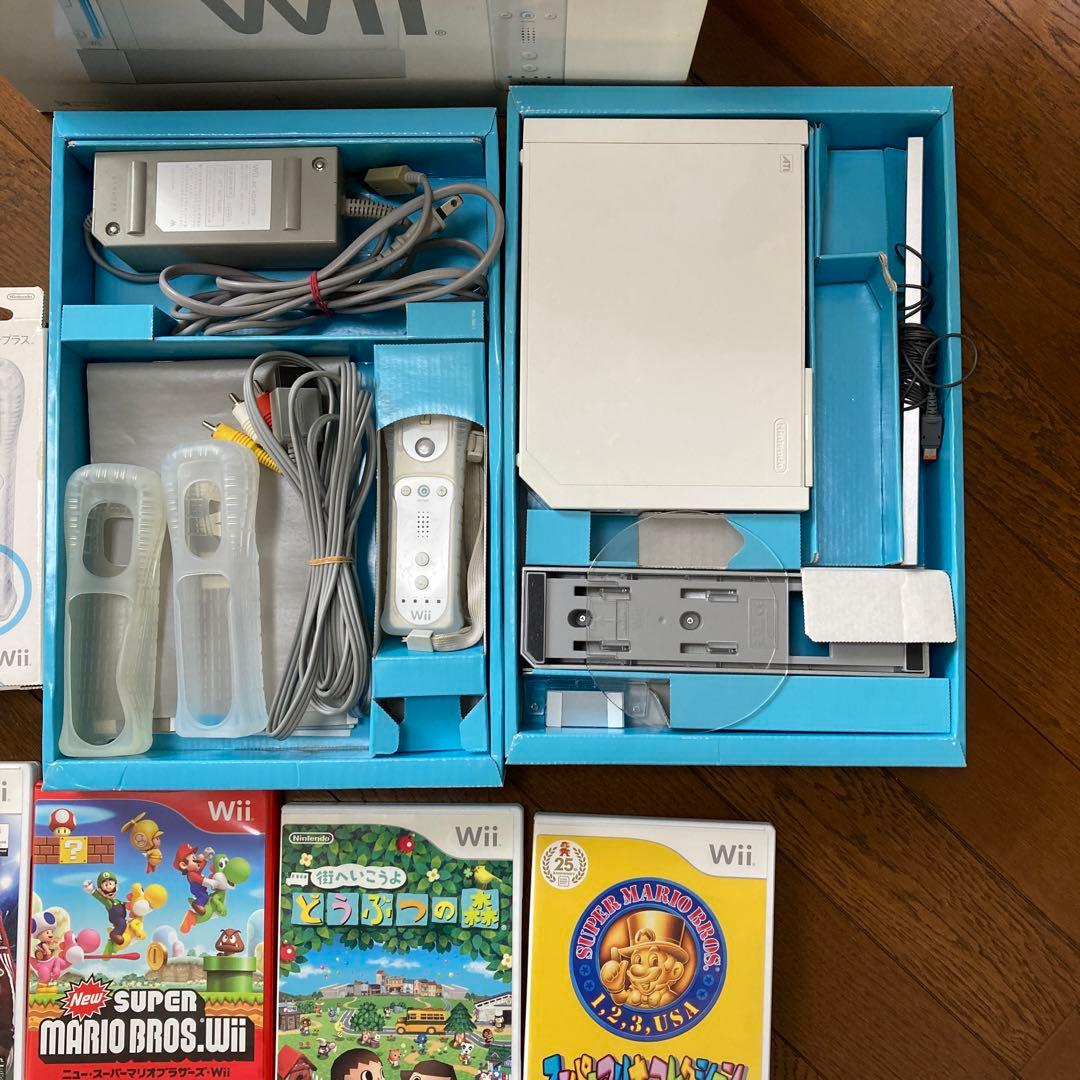 任天堂 Wii 本体 + ゲームソフトセット - メルカリ