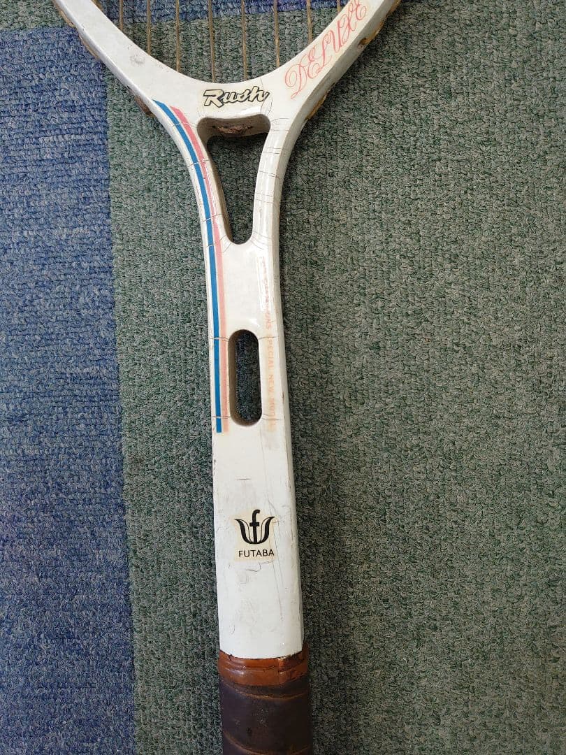木製テニスラケット テニスラケット FUTABAYA レトロテニスラケット