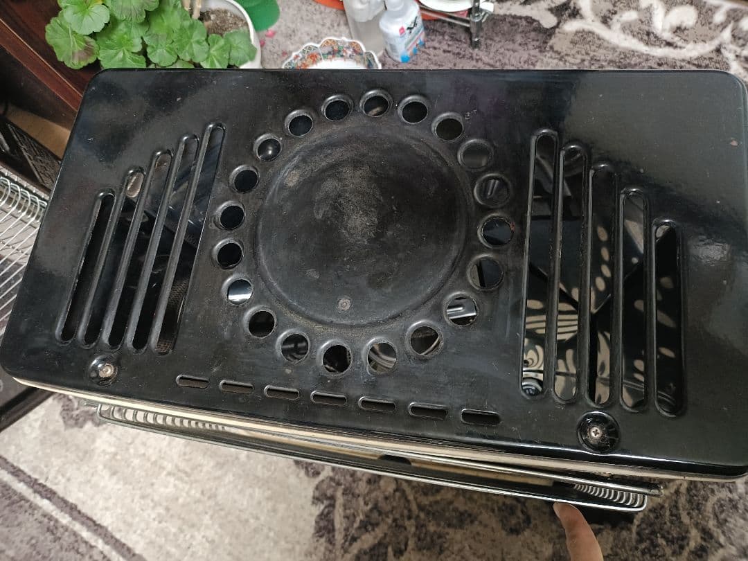 HITACHI 石油ストーブ OVH-A530 ベージュ - メルカリ