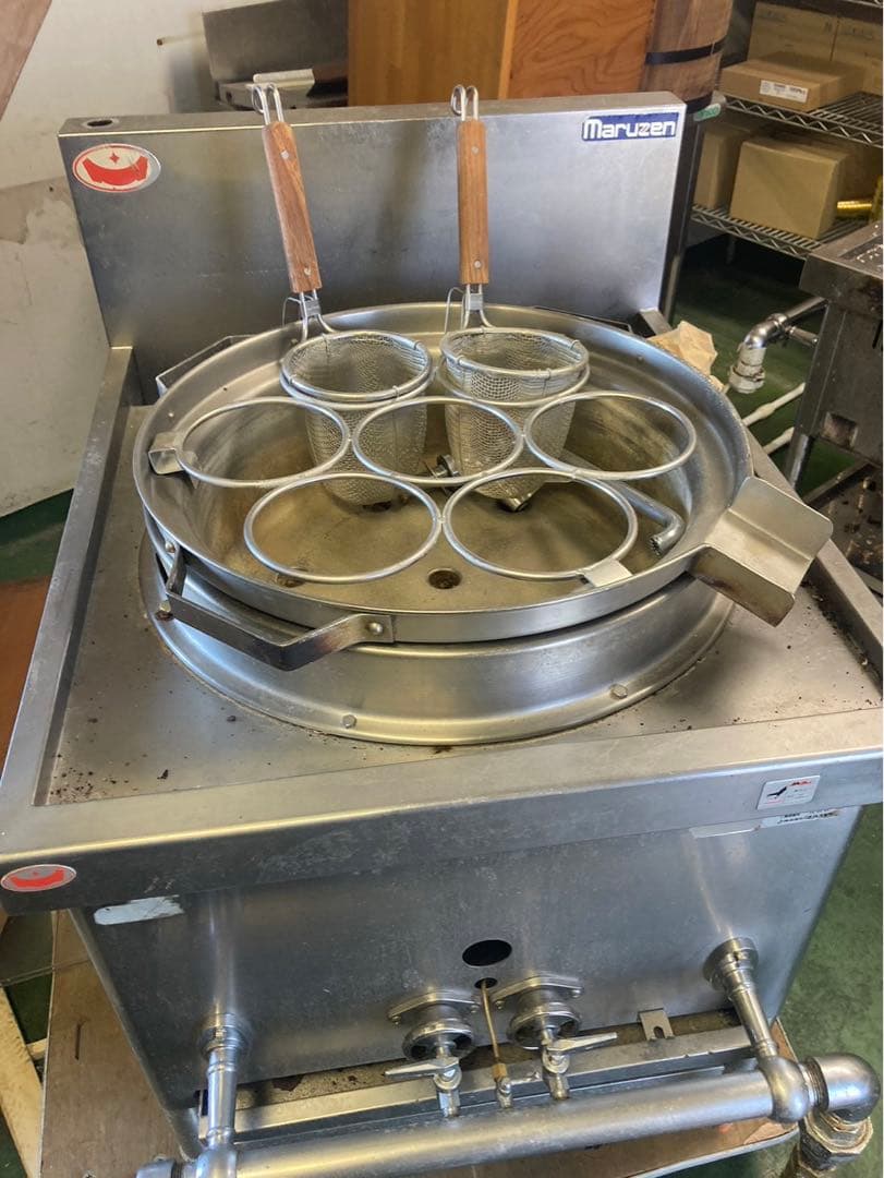 茹で麺機　マルゼン 業務用/新品】【マルゼン】ゆで麺機 角槽型ゆで麺機 涼厨 MRY-C06 幅