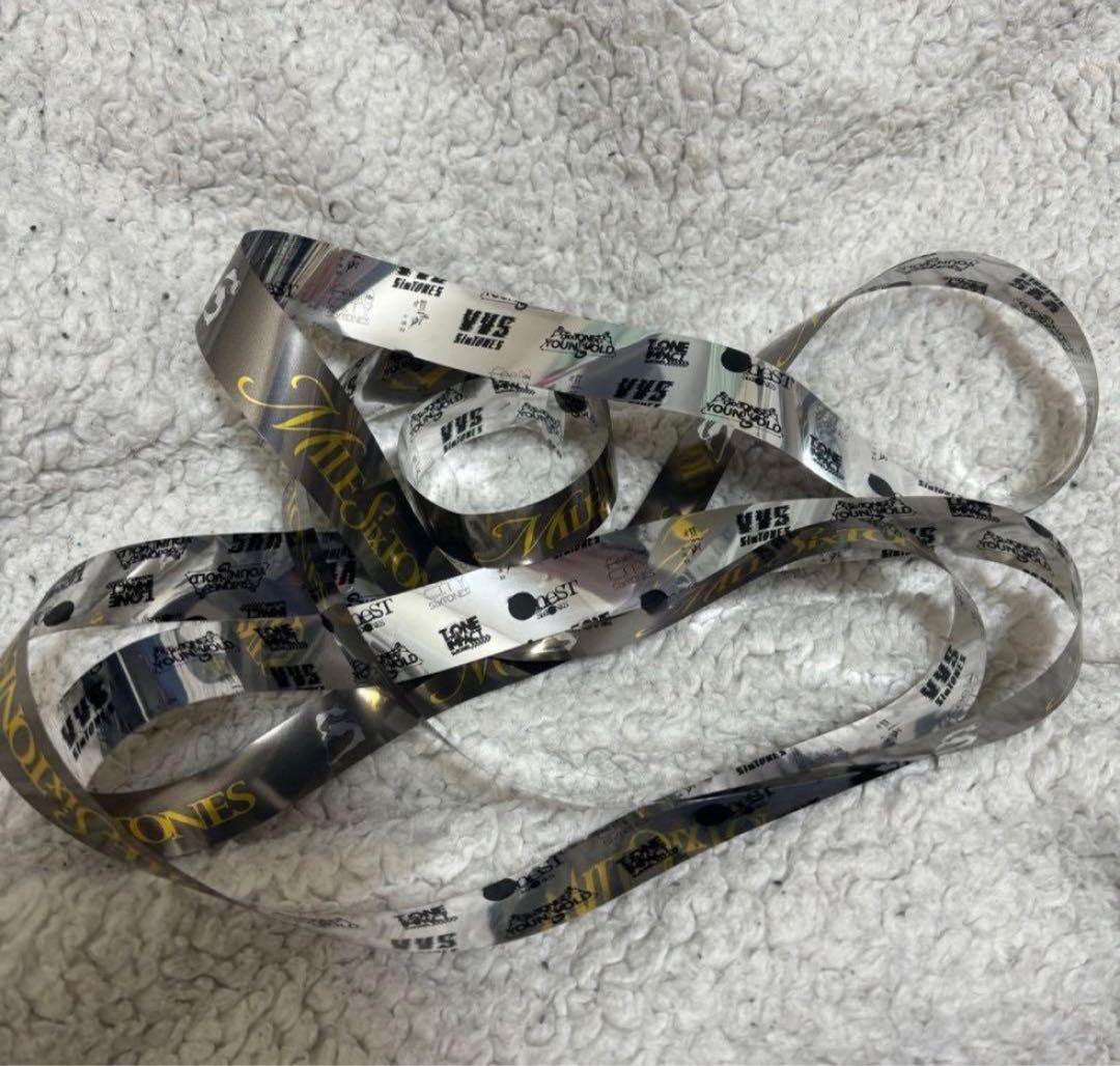 SixTONES MILESixTONES 銀テープ 銀テ フル1本 - メルカリ