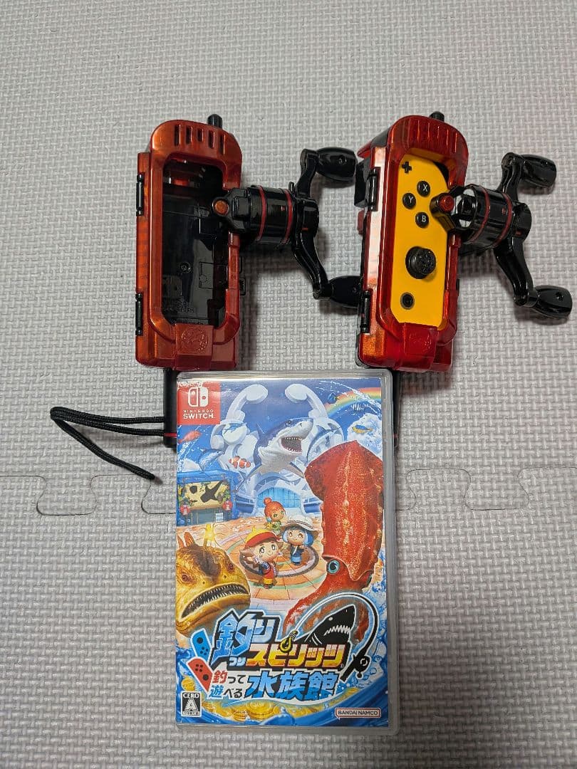 釣りスピリッツ 釣って遊べる水族館　竿コンセット 釣りスピリッツ 釣って遊べる水族館専用 サオコン for Nintendo Switch