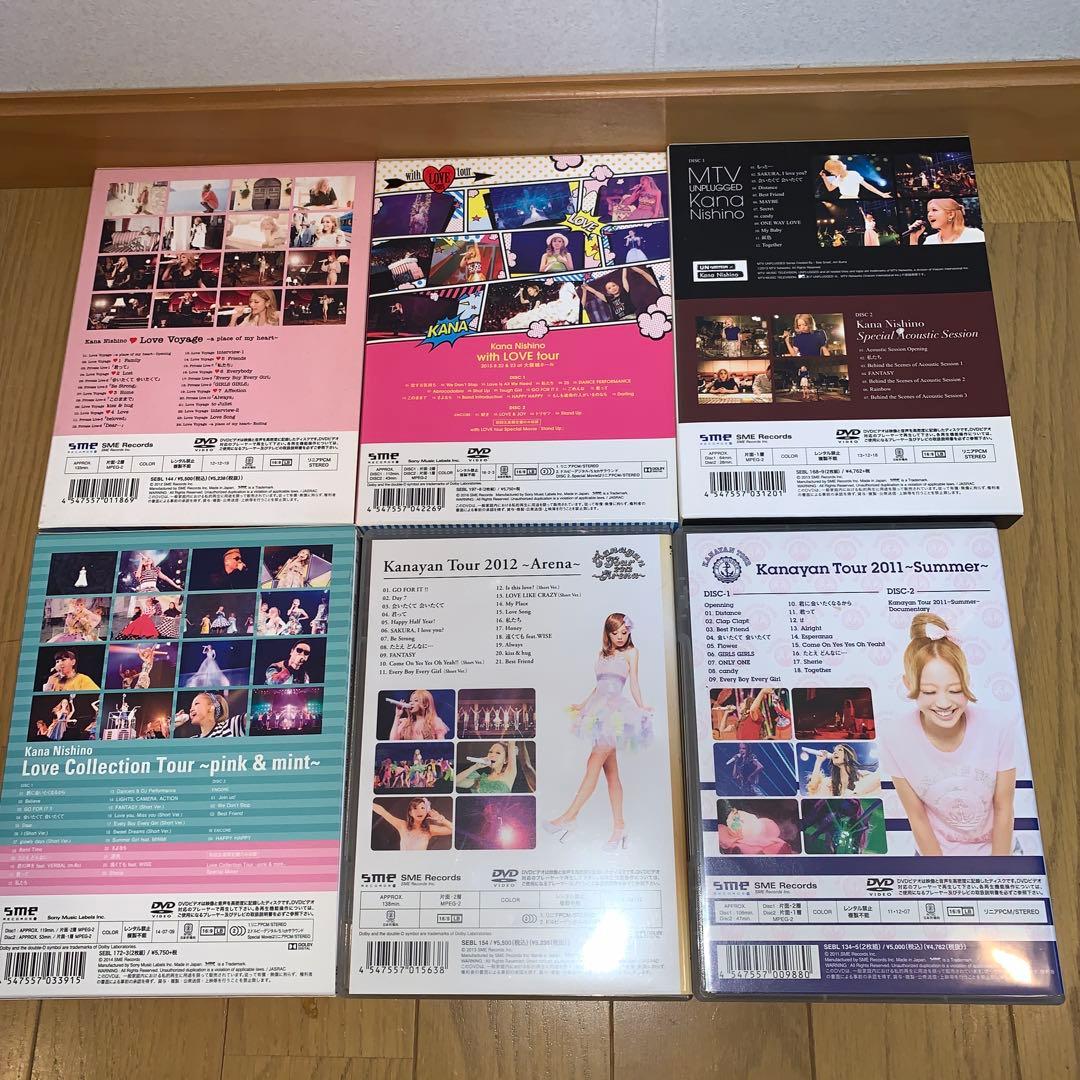 早い者勝ち！西野カナライブDVDセット - メルカリ