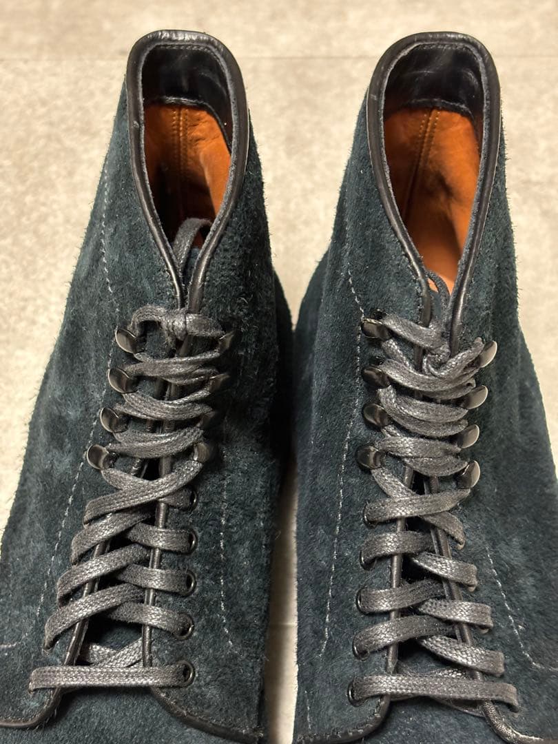 新品】Alden N5804H 9D ネイビー スエード モディファイドラスト