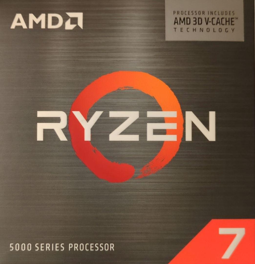 AMD Ryzen 7 5800X3D 5000シリーズ AMD Ryzen™ 7 5800X3D Gaming Processor
