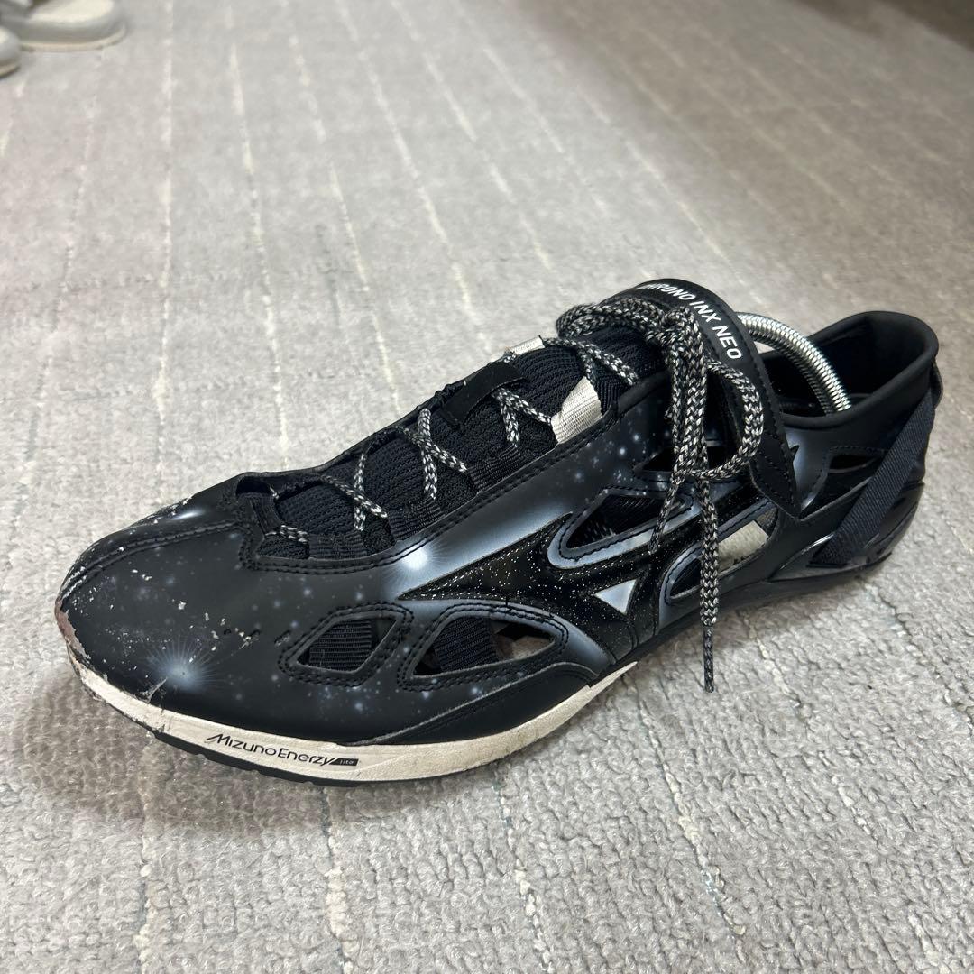 27.5cm CHRONO INX NEO スパイクシューズ ブラック