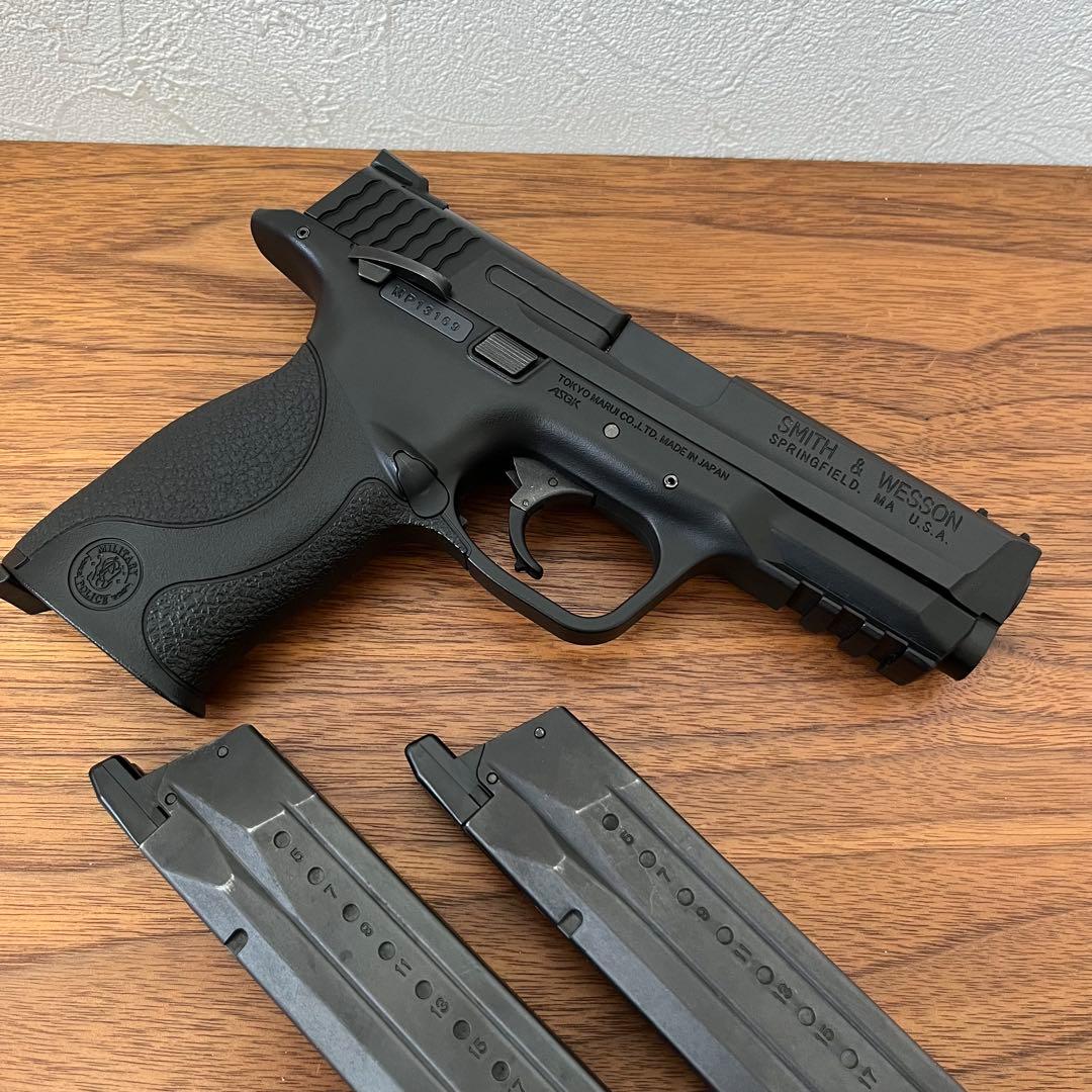 東京マルイ S&W M&P9 ガスガン マガジン2本付き 小カスタム