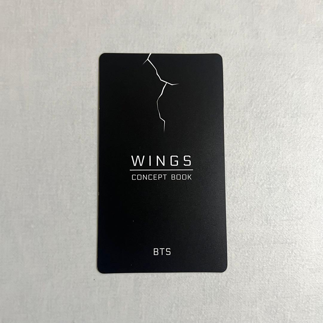 BTS WINGS CONCEPT BOOK 初回特典 ジョングクレンチキュラー - メルカリ