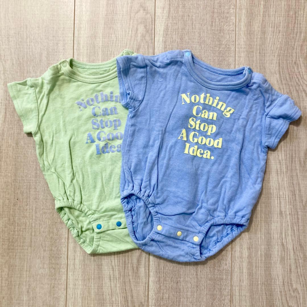 BREEZE ロンパース・カバーオール 80サイズ 2枚セット - メルカリ