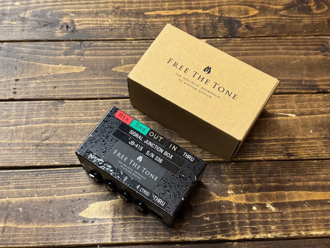 Free The Tone JB-41S ジャンクションボックス Amazon | FREE THE TONE JB-41S シグナル・ジャンクション・ボックス