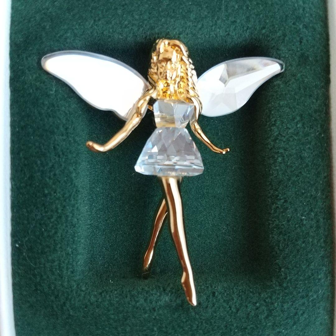 Swarovski スワロフスキー 天使 エンジェル ティンカーベル ブローチ