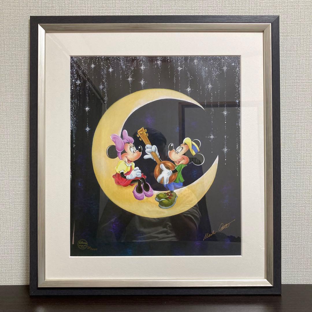 真作】ディズニー&スワロフスキーコラボ作品 保証書付き ミッキー