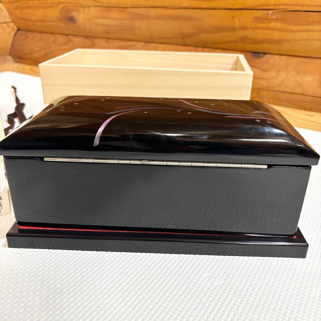 希少】SANKYO 宮原隆岳 ORPHEUS オルゴール 50弁 螺鈿 漆器 - メルカリ