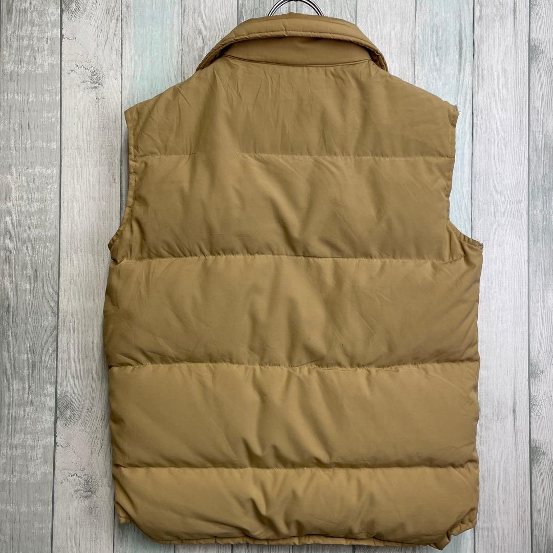古着 STRUGGLE GEAR 80s ダウンベスト USA L ベージュ - メルカリ