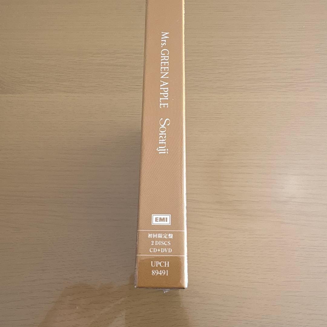 新品未開封 Mrs.GREEN APPLE 初回限定盤 Soranji DVD - メルカリ