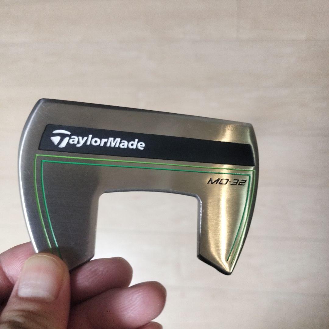 美品】テーラーメイド MO-32 パター PURE ROLL ヘッドカバー付き