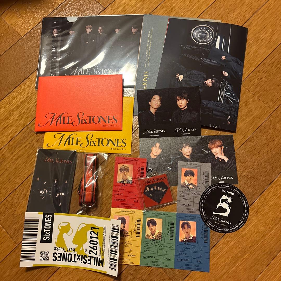 SixTONES MILESixTONES アルバム 特典 セット - メルカリ