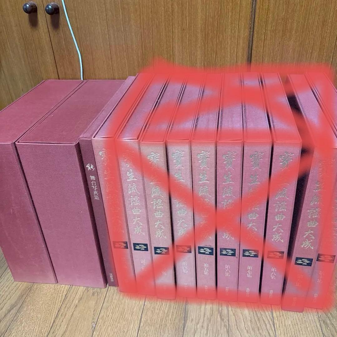 宝生流謡曲大成　解説のみ　能楽　能　わんや書店　筑摩書房 RIMG0016.jpg.webp