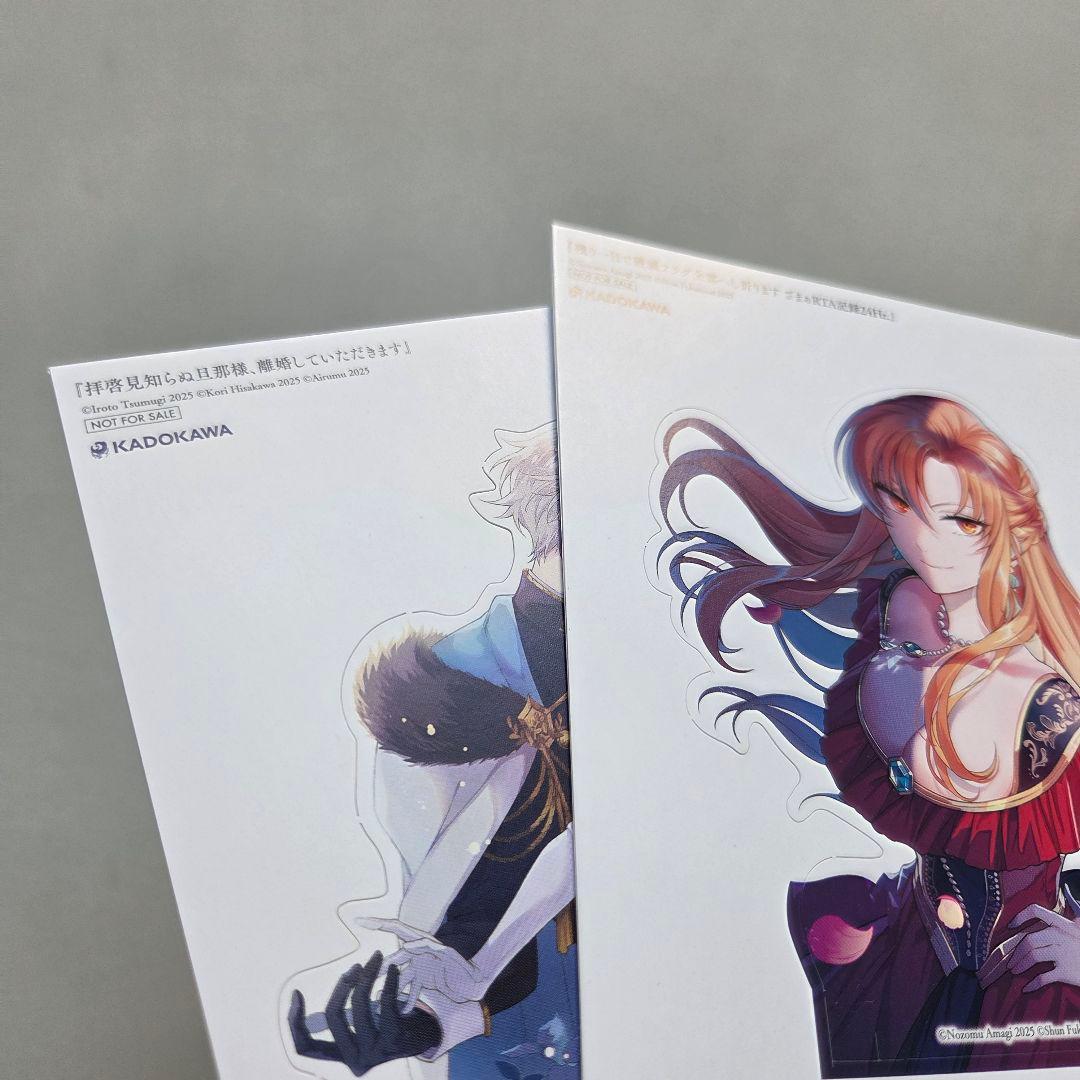 特典 FLOSCOMIC 祝創刊7周年フェア 飾れる額装スタンディ 2種類 - メルカリ