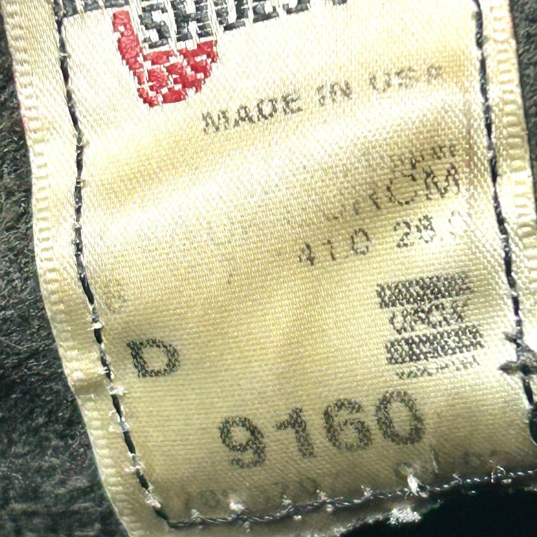 レッドウィング　ブラックスミス　9160　26.0D プレーントゥ　ブラック