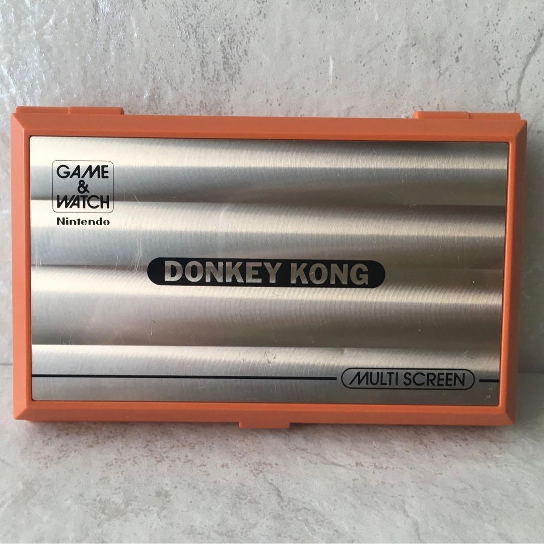 《希少・画面美品》Nintendo ドンキーコング ゲームウォッチ ニンテンドー