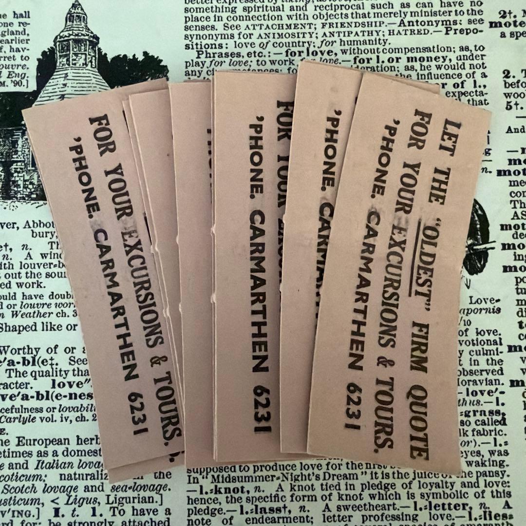 イギリス ヴィンテージ バスチケット - メルカリ