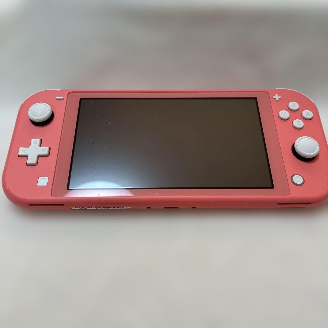 [ジャンク]Nintendo SWITCH Lite 2020コーラル Switch Lite(スイッチライト)に春らしい新色登場！「Nintendo Switch