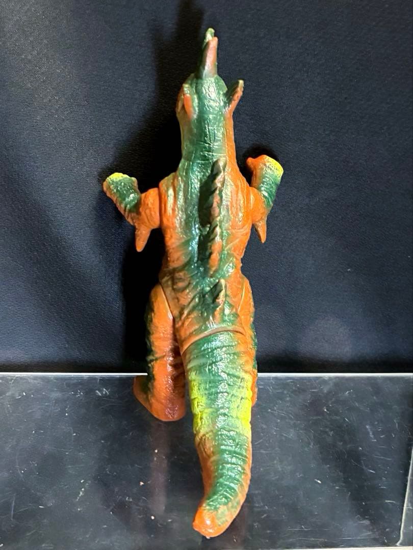 当時物】□ ムルチ ソフビ /ポピー キングザウルス 足型 / 帰マン怪獣