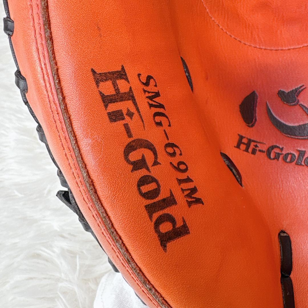 Hi-Gold ハイゴールド 心極 キャッチャーミット 軟式 SMG-691M - メルカリ