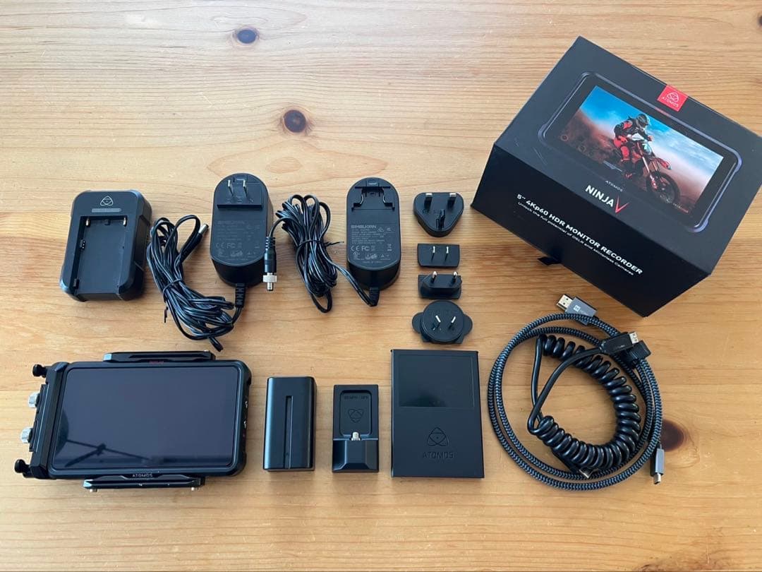 ATOMOS Ninja V 4K HDMIモニター付属品多数 ATOMOS – アトモス