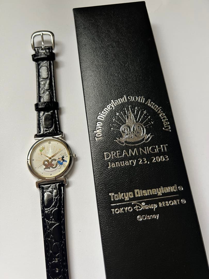 レア】ディズニーランド 20周年記念 Dreamnight 腕時計 限定品 - メルカリ