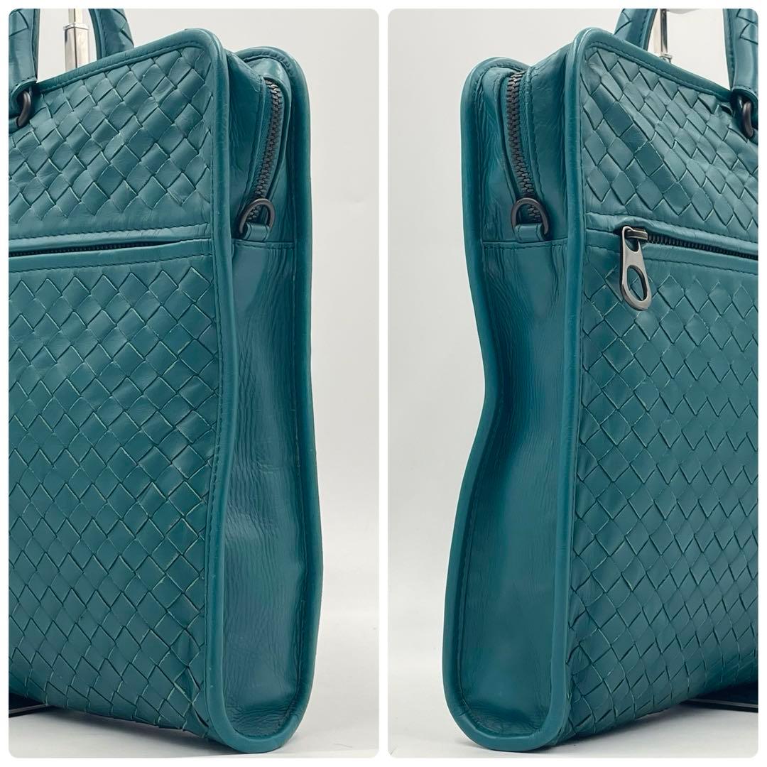 極美品】ボッテガヴェネタ イントレチャート 2wayブリーフケース