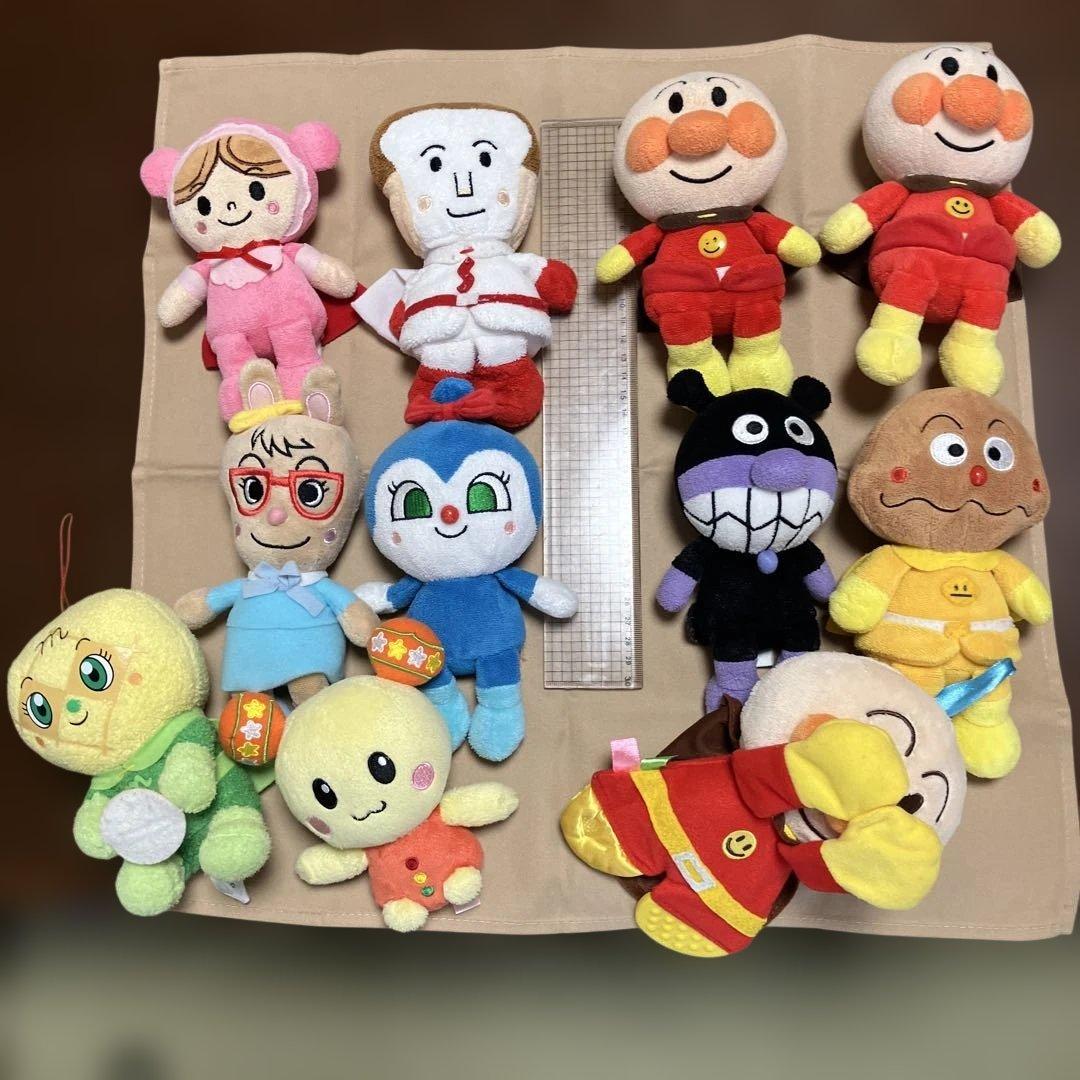 アンパンマンキャラクターぬいぐるみ12体セットとうーたん - メルカリ