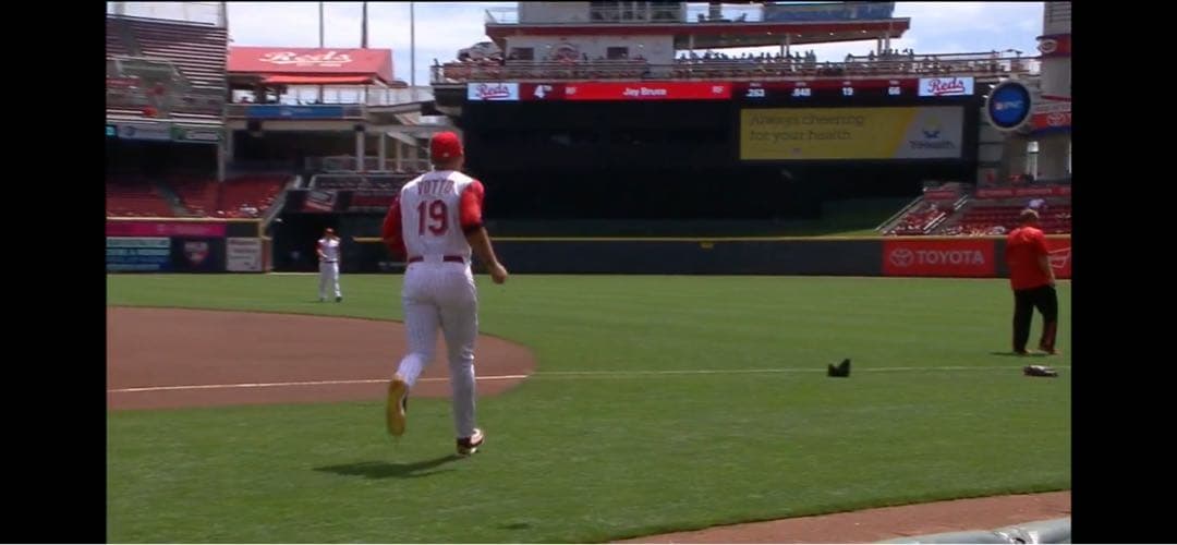 Joey Votto 2016年ゲーム実使用ホームパンツ 7回裏にホームラン - メルカリ